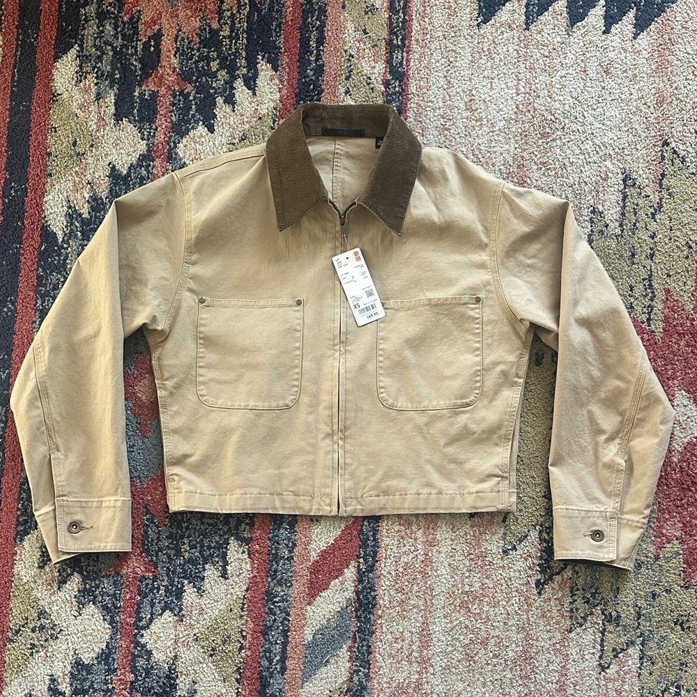 Uniqlo Zip Up Short Jacket